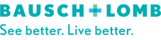 Bausch + Lomb Logo with Tagline